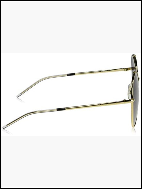 Metal Frame Pilot Sunglasses with Gradient Lens main image 4